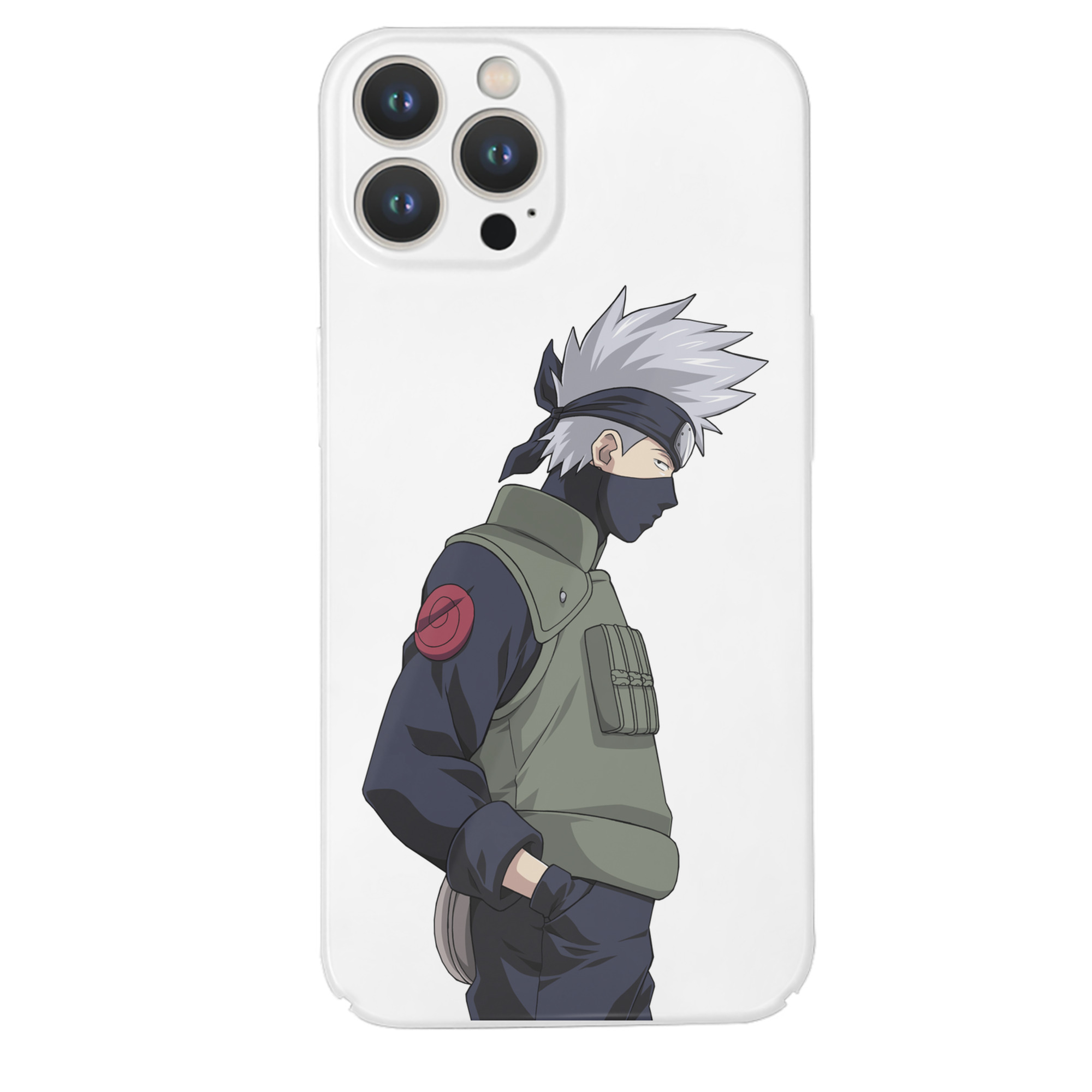 （画像用） NARUTO -ナルト- はたけ カカシ Hatake Kakashi 【iPhone 14シリーズ対応】ハードケース